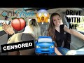 DRIVE WITH ME: TWERKING WITH ONLYFANS GIRLS! (ALLY HARDESTY & OLIVIA CARA)