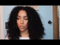 How to Style Naturally Curly Hair | Wash n Go Routine using a Diffuser!