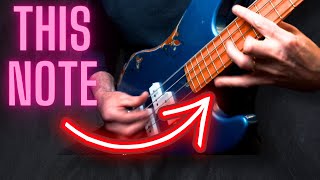 Better Bass Playing With Just One Note