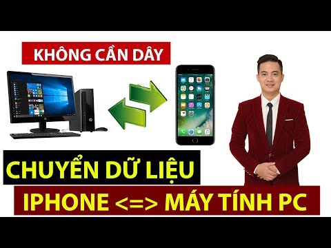 Chuyển Dữ Liệu Từ Iphone Sang Máy Tính PC - Không Cần Dây - Lê Minh Hài
