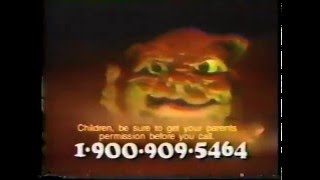 Boglins 1-900 Commercial!