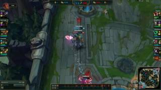 League Of Legends - Thresh Q Vs. Warwick Ultimate Season 7 2017