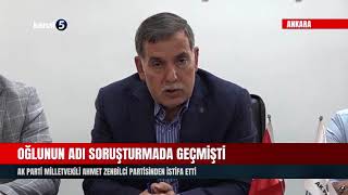 Ak Parti Adana Milletvekili Ahmet Zenbilci Partisinden İstifa Etti