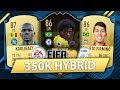 INSANE 350K HYBRID w/ IF WILLIAN! FIFA 19 SQUAD BUILDER