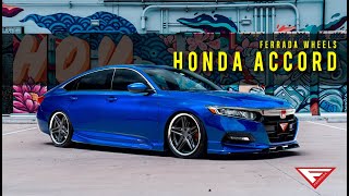 2019 Honda Accord | Bagged Accordingly | Ferrada Wheels Cm1