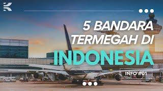 5 Bandara Internasional Termegah Di Indonesia - No.1 Lebih Luas Dari Kota