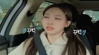 Nayeon falling asleep while Jihyo was driving 😴💤