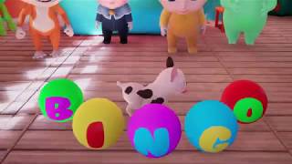 Bingo song - Funny song for children | BooBooKids Nursery Rhymes