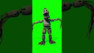 Movie Design Withered Chica Fnaf Workshop Animation | Green Screen