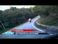 Flagra de Acidente de Moto - Brasil Urgente 24/05/2010