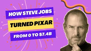 How Steve Jobs Turned Pixar From Failure To Success