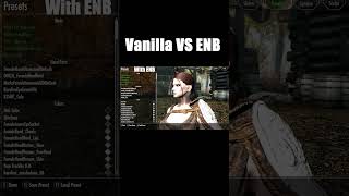 Skyrim Vanilla Vs Enb