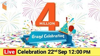 4 Million Live Celebration | wifistudy