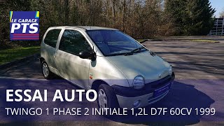 Test Renault Twingo 1 Initiale D7F 60Cv 1999 Aussi Grande Que La Renault Captur