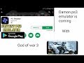 Damon PS3 emulator (coming soon) with god of war 3 for android