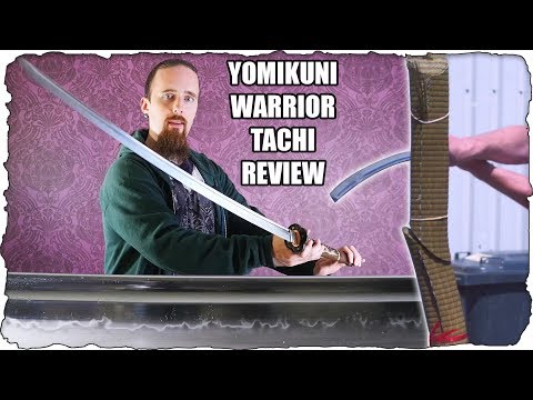 The Warrior Tachi from Yomikuni - Impressive Cutting Blade!