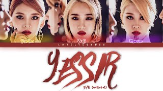 3Ye 써드아이 Yessir Lyrics Color Coded Hanromeng