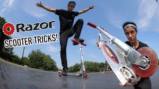 RAZOR SCOOTER TRICKS!