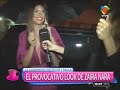 El súper escote de Zaira Nara: ¡el viento le jugó una mala pasada y casi