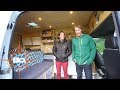 Couple Builds Ultimate DIY Stealth Sprinter Camper Van ~ Tons Of GREAT Ideas