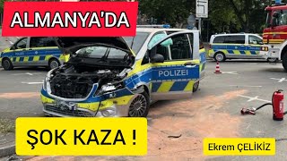 Almanyada Şok Kaza