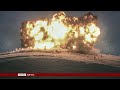 Islamic State command centre 'hit' by US air strike near Kobane - BBC News