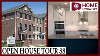 Open House Tour 88 - Luxurious Brick Townhome at Courthouse Square in Downton Wheaton IL
