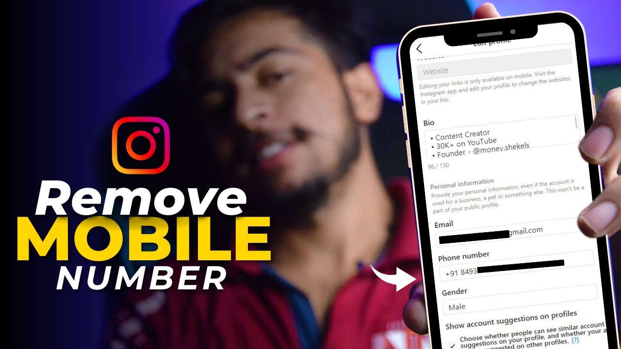 How to remove phone number from instagram account | How to remove phone number from instagram account |