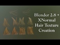 Creating Hair Textures Using Blender 2.8 And XNormal
