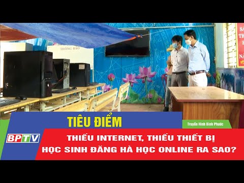 Khó đủ bề trong dạy, học online cho học sinh vùng cam Đăng Hà |BPTV