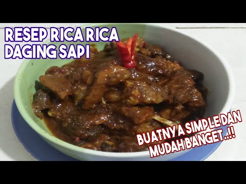 Resep Rica Rica Daging Sapi Praktis Dan Enak
