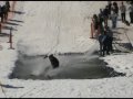 Nashoba Valley Ski Area Pond Skim March 2009 - Best Crashes and Video