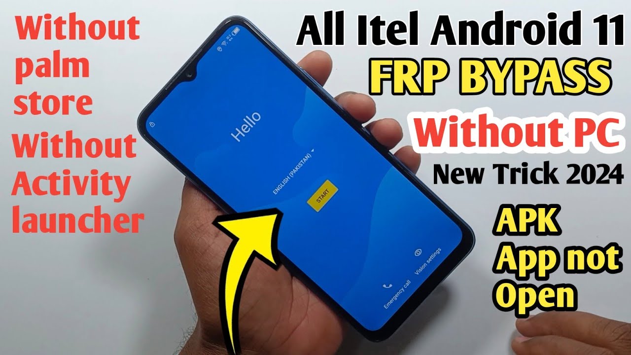 Itel Vision 2/3/A24 pro/A16 Plus/ P37/P38 FRP Bypass Itel Vision 2/3/A24 pro/A16 Plus/ P37/P38 FRP Bypass
