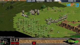 Aoe Online Việt Trung 2017 || VaneLove vs Tiểu Vũ 21h ngày 23/03/2017