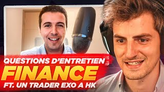 Questions Dentretien De Finance Avec Un Trader Exo À Hong-Kong Un Parcours Atypique Avec Ziyad