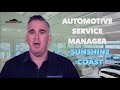 NEW ROLE ALERT - Automotive Service Manager | Sunshine Coast