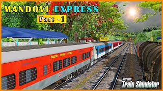 Mandovi Express In Msts Open Rails Monsoon Train Journey Through Beautiful Konkan Railway