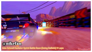 Cars 2 The Video Game Max Schnell - Battle Race Going Ballistic Radiator Sprint 9 Laps