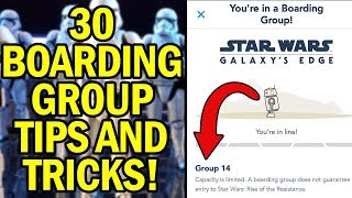30 Boarding Group Tips and Tricks YOU NEED TO KNOW For Rise of the Resistance!