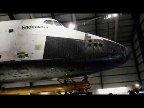 Space Shuttle Endeavour Walkaround at the California Science Center