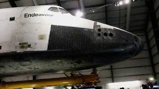 Space Shuttle Endeavour Walkaround at the California Science Center