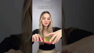 Lavando Minha Escova De Cabelo
