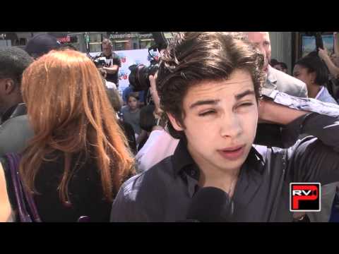 Jake T Austin at the Rio Movie Premiere