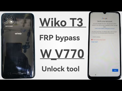 wiko T3 frp bypass remove google Account | W_V770 Unlock wiko T3 frp bypass remove google Account | W_V770 Unlock