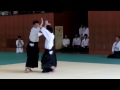 Aikido - Shirakawa Ryuji sensei demonstration at the 50th anniversary of Miyagi Prefecture