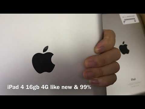 Trên tay iPad 4 16gb wifi 4g giá siêu rẻ