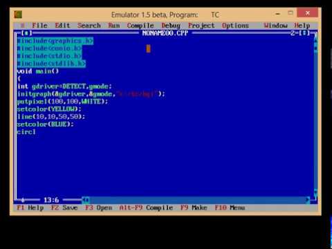 How To Run Opengl Programs In Turbo C++