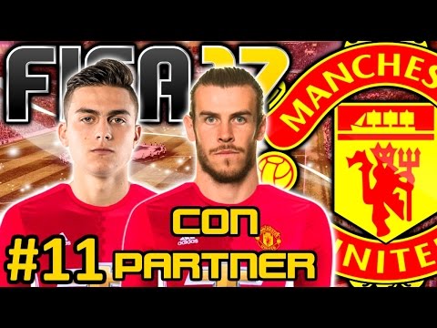 FIFA 17 Manchester United Modo Carrera #11 | CAMBIAR BALE POR DYBALA ¿SI O NO? | CON PARTNER