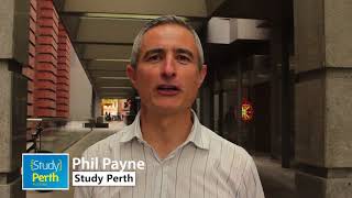 Philip Payne, Executive Director of Study Perth, invites you to come along to MBex