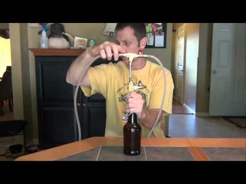 How to Counter Pressure Fill a Bottle of Beer